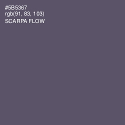 #5B5367 - Scarpa Flow Color Image